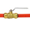 Tectite By Apollo 3/4 in. Brass Push-to-Connect Ball Valve FSBBV34